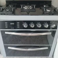 اجاق گاز 5 شعله صفحه شیشه ای