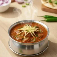 پخت غذای نهاری غذای هندی