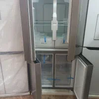 یخچال فریزر ساید ۴ درب پاکشوما سفید نقره ای|یخچال و فریزر|شیراز, سهلآباد|دیوار