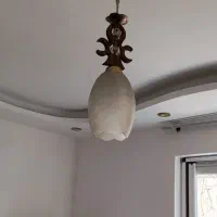 لوستر چوبی دیوار کوب