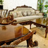 مبل ۸ نفره گل ناز|مبلمان خانگی و میز عسلی|چهاردانگه (تهران), |دیوار