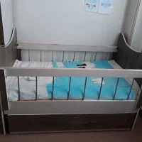 تخت گهواره شو کودک|تخت و سرویس خواب|اصفهان, اطشاران|دیوار