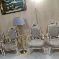 مبل سلطنتی۹ نفره سالم همراه بامیزها|مبلمان خانگی و میز عسلی|مشهد, هدایت|دیوار