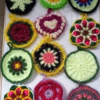 انواع اسکاجهای دستبافت آشپزخانه