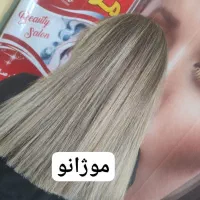 خدمات رنگ و احیا صافی مو