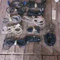 سیم های مرتبط با کامپیوتر و کابل لن