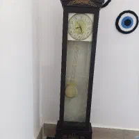 ساعت ایستاده چوبی
