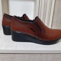 کفش چرم نو