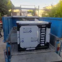 یخچال رو میز کار طرح دودی