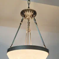 فروش لوستر لنتر آویز برنز لوکس سایز ۳۰و۵۰ به تعداد