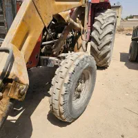 تراکتور با بیل سالم تازه تعمیر