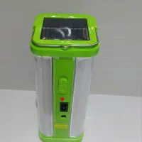 چراغ شارژی ۳۰۰ وات با پنل شارژ نور محیط و خورشیدی