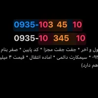 سیمکارت کد پایین ایرانسل دائمی بدون زنگخور