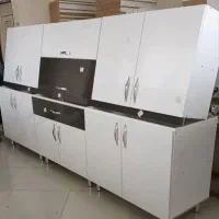 سه متر کابینت آماده ام دی اف14800|خدمات پیشه و مهارت|کاشمر, |دیوار