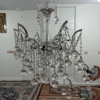 لوستر شش شاخه و چراغ آویز