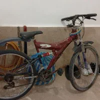 دوچرخه سایز 26 بدنه عالی لاستیک نو دیروز