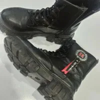 پوتین مشکی یخ شکن دار 38 پسرانه دخترانه مشترک|کیف، کفش، کمربند|رشت, انصاری|دیوار