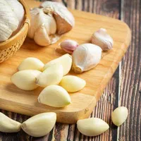 توضیع سیر پوست شده