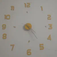 ساعت تیکه ای چوبی