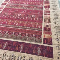 فرش ماشینی حاشیه شکلاتی|فرش|اصفهان, برزان|دیوار