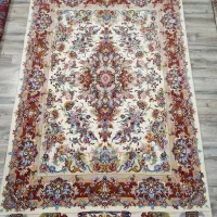 فرش قالیچه ۳ متری کرک ابریشم تبریز بافنده
