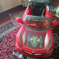 ماشین شارژی دوموتوره دونفره|اسباببازی|بروجرد, |دیوار