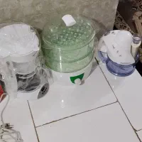 سه قلم لوازم برقی اشپزخانه تمیز درحدنو