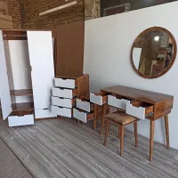 تخت و سرویس چوب|تخت و سرویس خواب|آشخانه, |دیوار