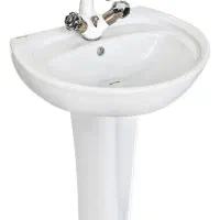 لوله کشی نصب پمپ آب وشیرآلات روشویی  والهنگ