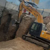 دسگاه بیل مکانیکی komatsu 220 وHYUNDAI 210|خودرو سنگین|قدس, شهرقدس|دیوار