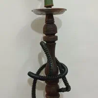 قلیان چوبی .