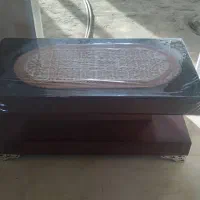 مبل راحتی به همراه جلو مبلی تمیز|مبلمان خانگی و میز عسلی|سلماس, |دیوار