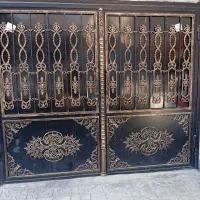 درب حیاط یا پارکینگ