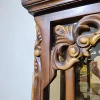 بوفه چوب گردو|بوفه، ویترین، کنسول|تهران, جابری|دیوار