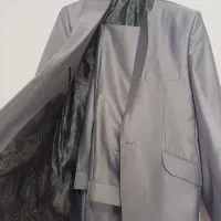 کت و شلوار نقره ای مردانه|لباس|شوط, |دیوار