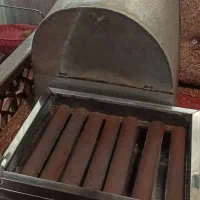 کباب پز گازی  چدنی استیل