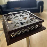 لوستر سقفی چوبی