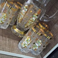ظروف آنتیک و طلاکوب