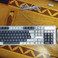 کیبورد موس ائولا رنگ سفید|قطعات و لوازم جانبی رایانه|لاهیجان, انقلاب|دیوار