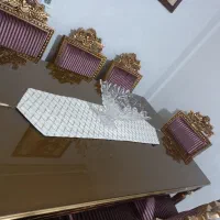 مبل استیل شیک ۷ نفره و میز غذا خوری ۸ نفره|مبلمان خانگی و میز عسلی|تهران, آهنگ|دیوار