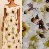 تنوعی از پارچه های نخی