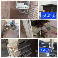 تعمیرات لوله کشی پکیج آبگرمکن بخار فلاش تانک شومنه