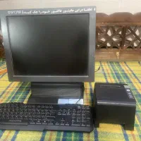 مانیتور حسابداری مغازه دارای پرینتر|رایانه رومیزی|شیراز, گلدشت معالی‌آباد|دیوار