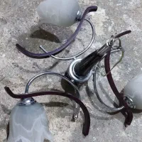 لوستر چوبی