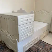 تخت و کمد بی بی استار|تخت و سرویس خواب|اندیشه, اندیشه فاز ۳|دیوار