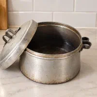 قابلمه مسی سالم و قدیمی
