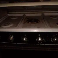 اجاق گاز پنج شعله فردار جوجه گردان رومگا