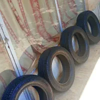 4 حلقه لاستیک تایر ایرانی ماشین ال نود 90 سایز185|قطعات یدکی و لوازم جانبی|اصفهان, نقش جهان|دیوار