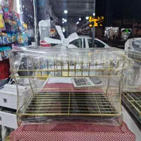 جاظرفی استیل طلایی جا ظرفی پلاستیکی استند ظرف|آب‌چکان و نظم‌دهنده ظروف|مشهد, مشهدقلی|دیوار