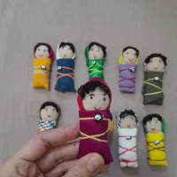 عروسک نوازد قنداقی|اسباب‌بازی بچه|رباط‌کریم, رباط‌کریم|دیوار